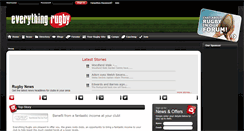 Desktop Screenshot of everythingrugby.com
